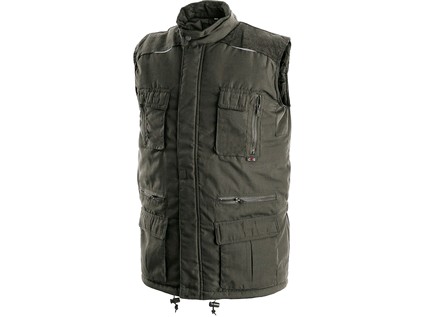 Pánská zimní vesta OHIO, zelená, vel. 3XL